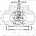 Клапан обратный стяжной Dn65 Pn210 Ст. 09Г2С