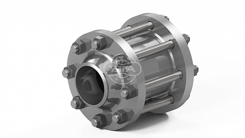 Клапан обратный тарельчатый Dn100 Pn16 Ст. 20
