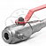 Кран шаровой манометрический Dn15 Pn63 Ст. 20