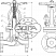 Клапан запорный стальной Dn150 Pn40 фланцевый 20Л 15с22нж